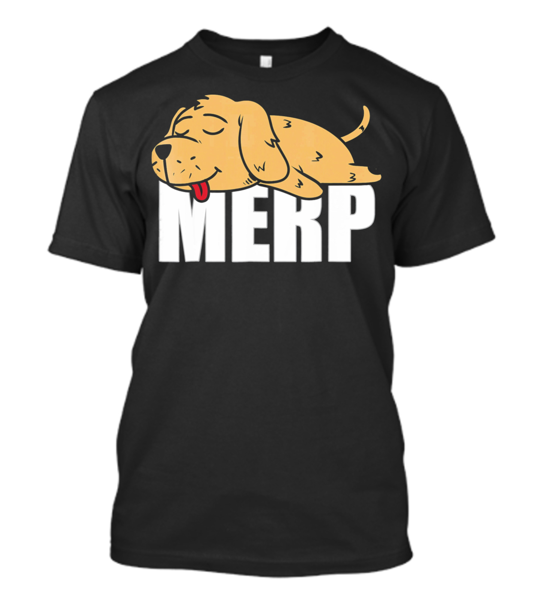 Golden Retriever Merp Internet Dank Meme T-Shirt