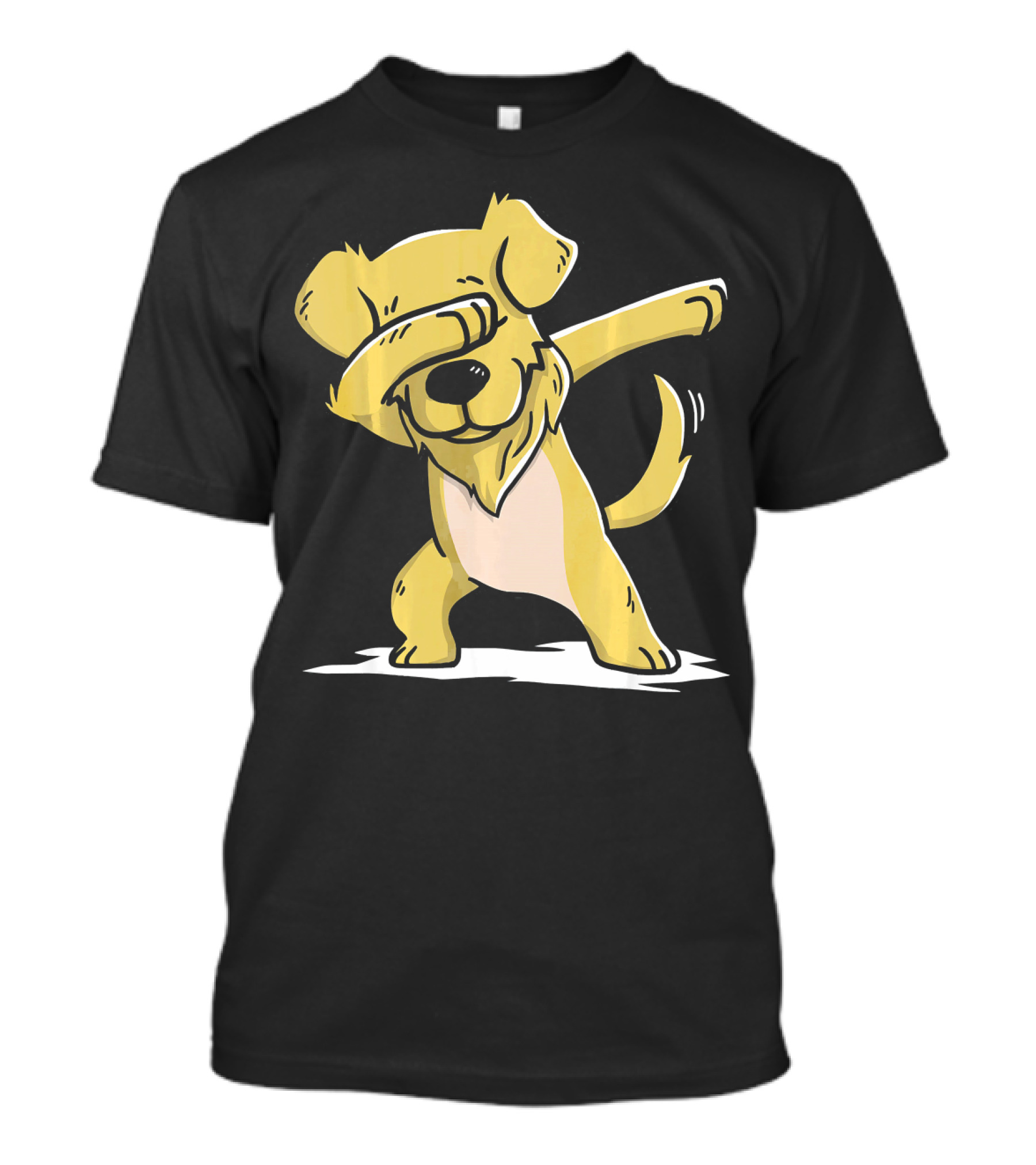 Golden Retriever Cute Dabbing Dog Pose T-Shirt
