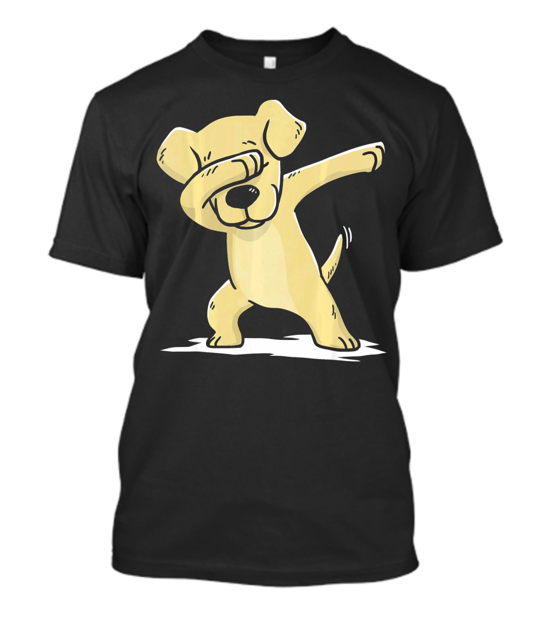 Cute Labrador Retriever Dog Dabbing Dab Dance Pose T-Shirt