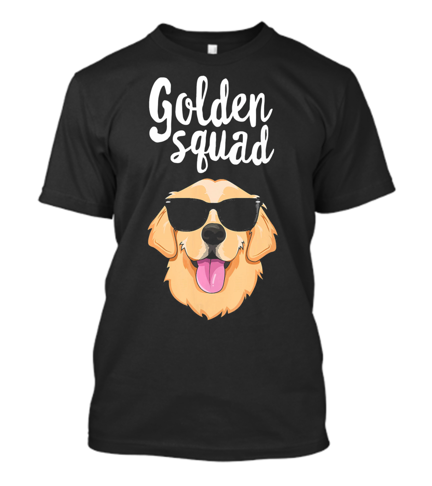 Golden Squad Kids Boys Cool Retro Dog Sunglasses T-Shirt
