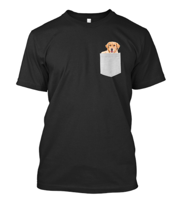 Dog In Your Pocket Golden Retriever Long Sleeve T-Shirt