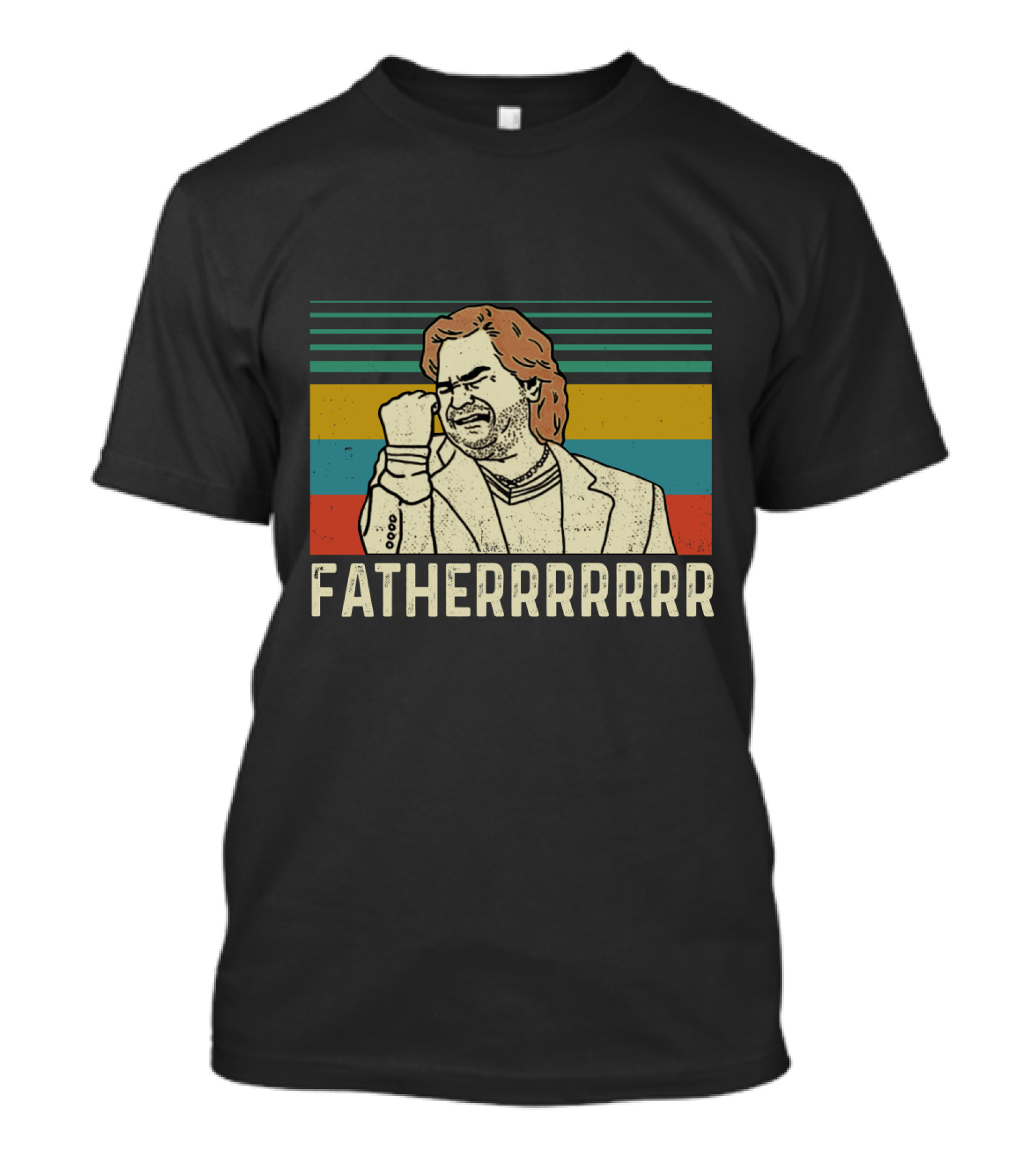 Matt Berry Fatherrrrrrr Retro Style Vintage T-Shirt