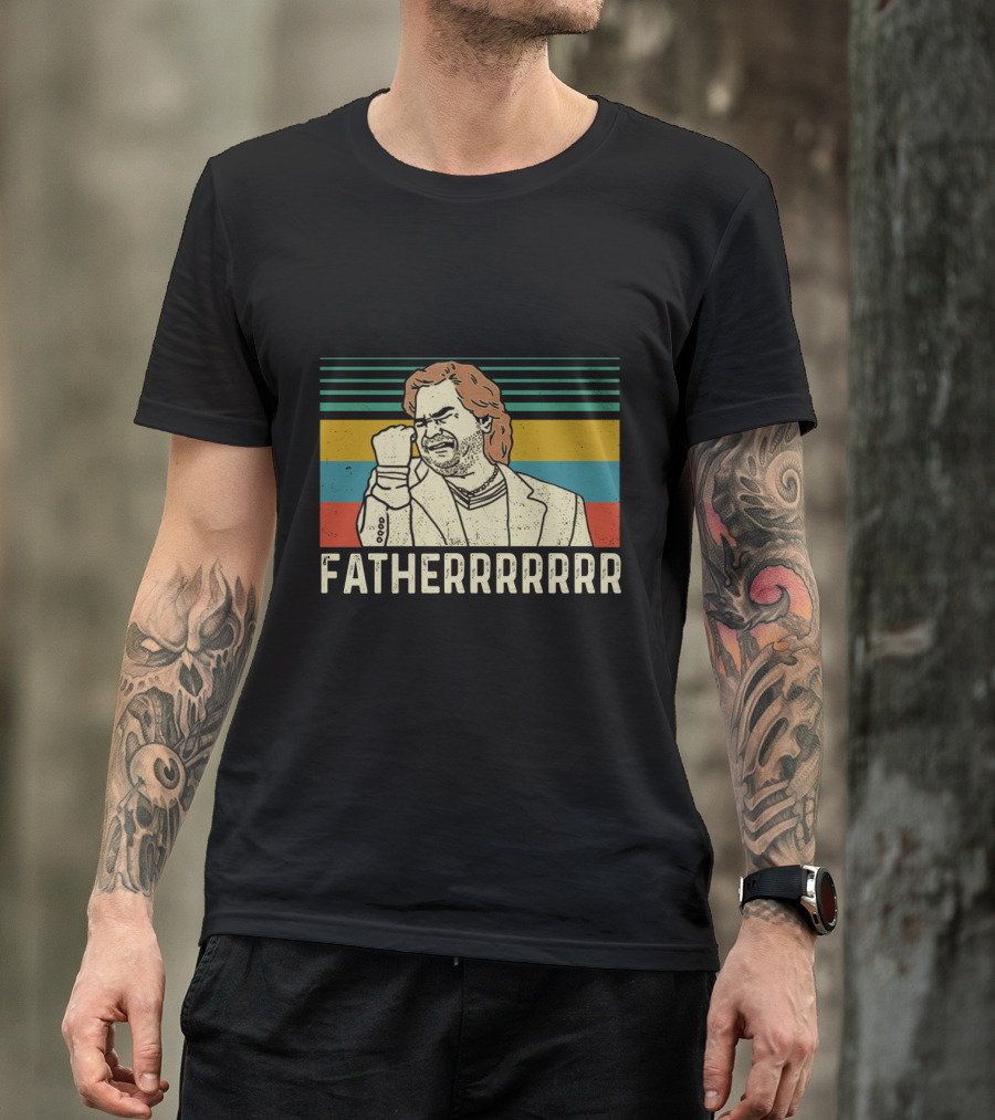 Matt Berry Fatherrrrrrr Retro Style Vintage T-Shirt