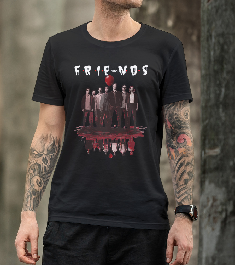 Friends It Chapter Two Character Reflection Red Balloon T-Shirt