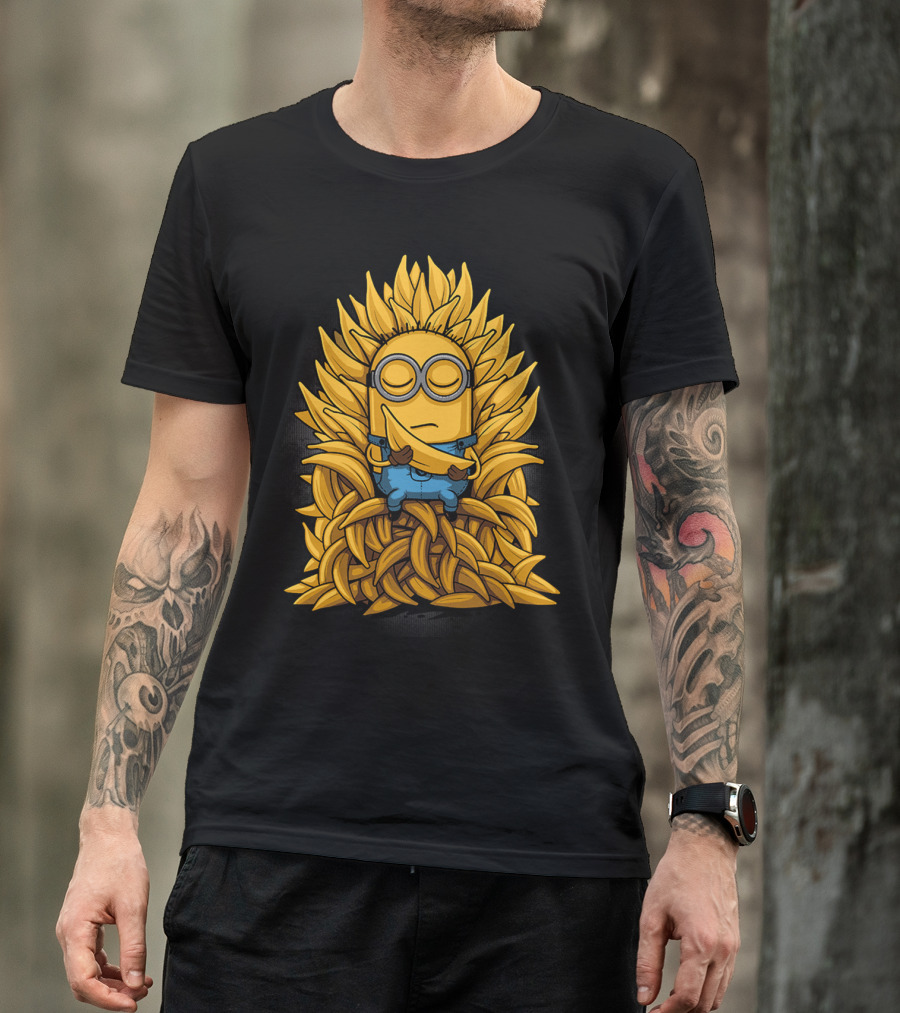 Minion Banana Throne Game Of Thrones Crossover T-Shirt