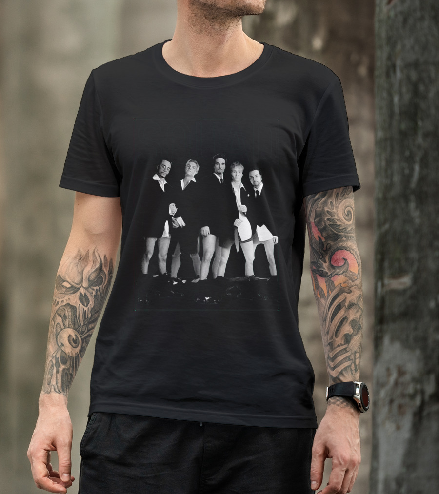 Squad Backstreet Boys Rolling Stone Style T-Shirt