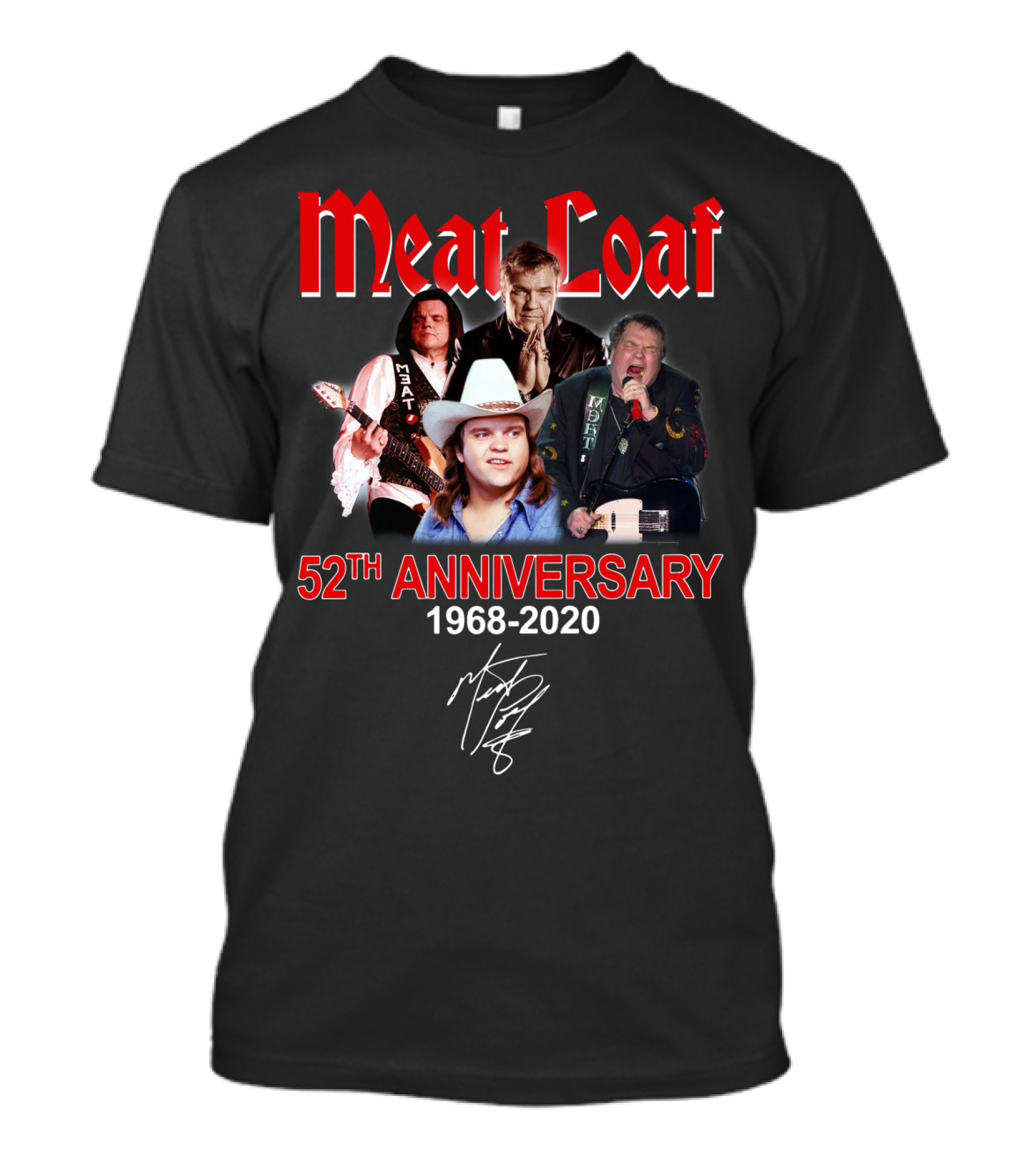 Meat Loaf 52th Anniversary 1968-2020 T-Shirt