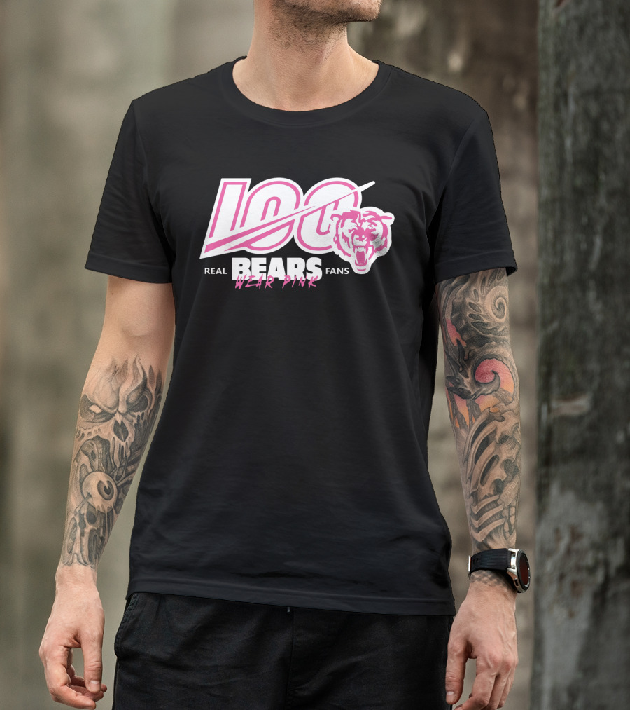 Real Bears Fans Wear Pink T-Shirt