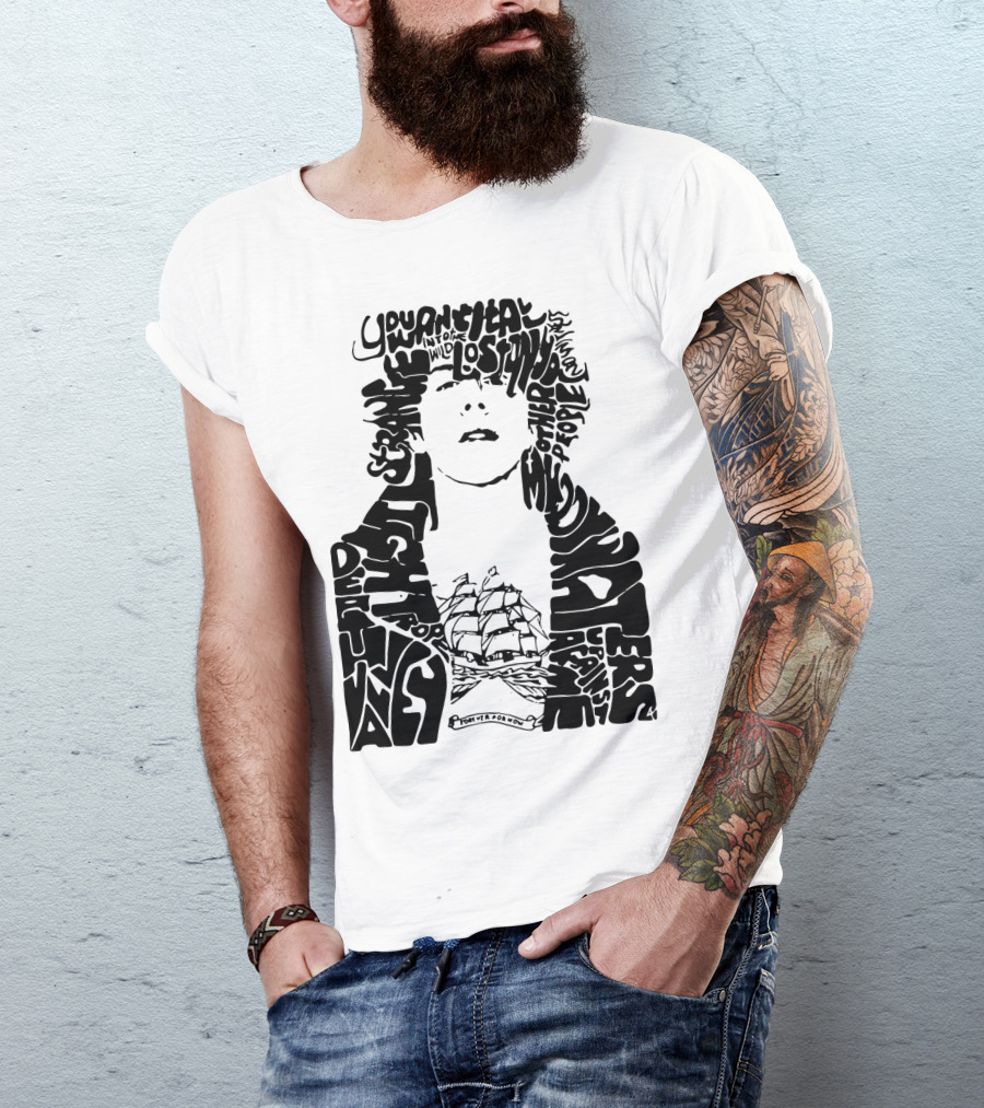 LP LOST ON YOU UPRISING DEPARTURE WATERS STORMY SEAS BY PAUL ATTWOOD T-Shirt