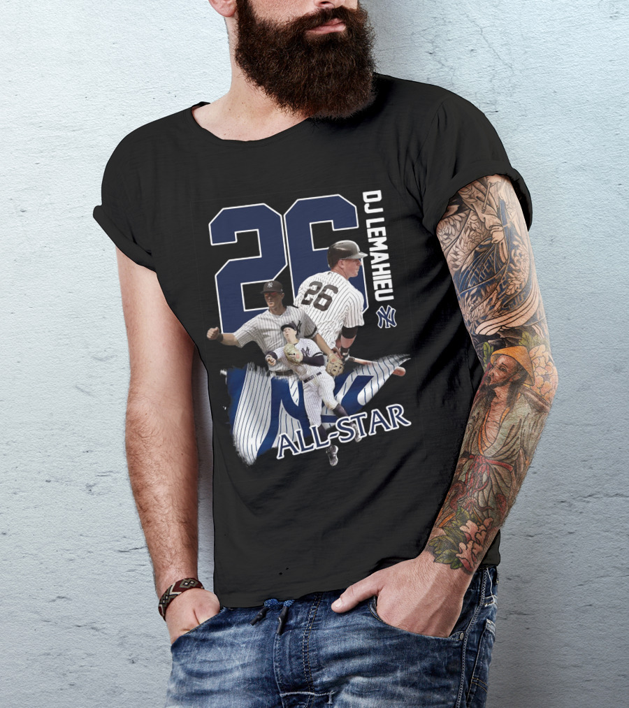 DJ LeMahieu 26 New York Yankees All-Star T-Shirt