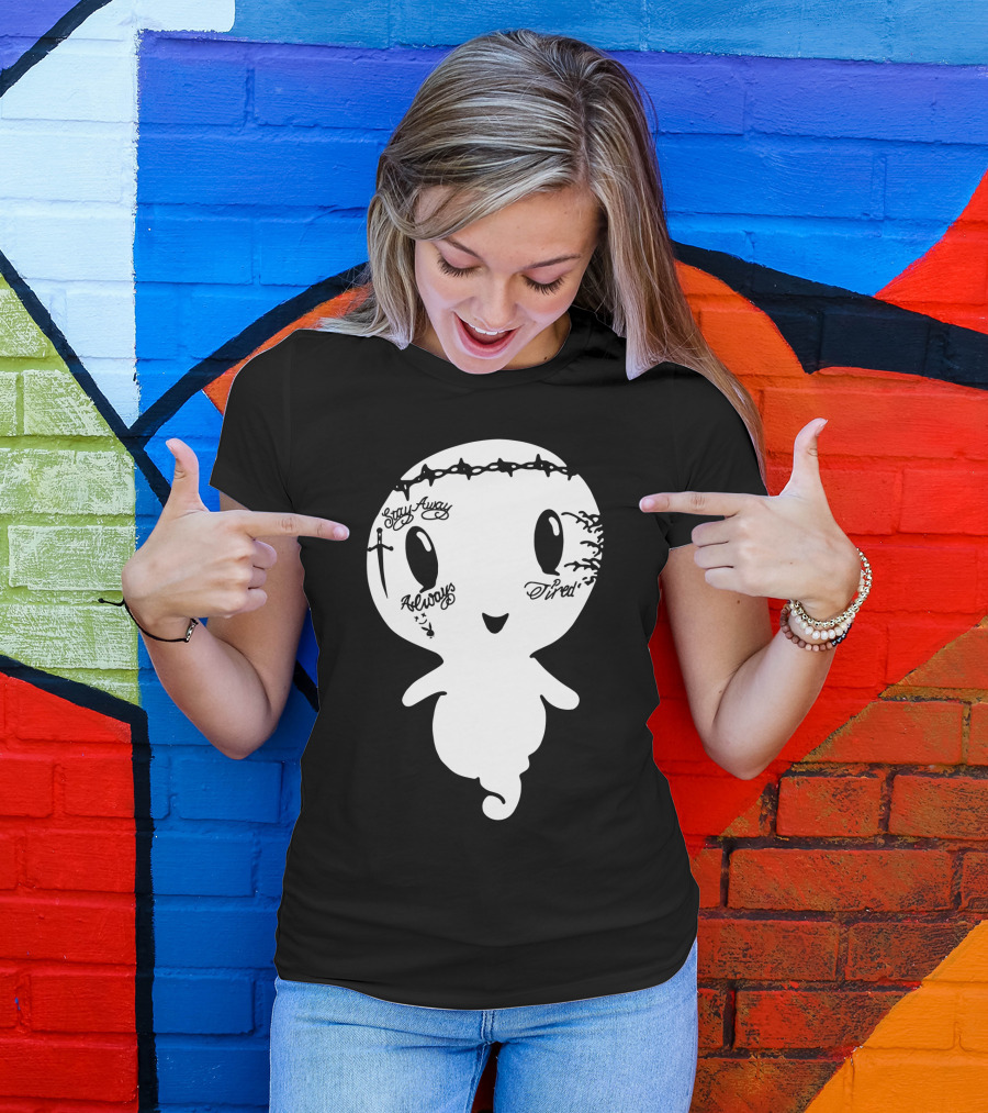 Stay Away Always Tired Ghost Post Malone Tattoo T-Shirt