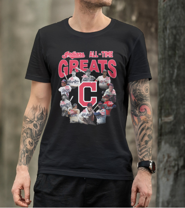 Indians All-Time Greats Cleveland Legends T-Shirt