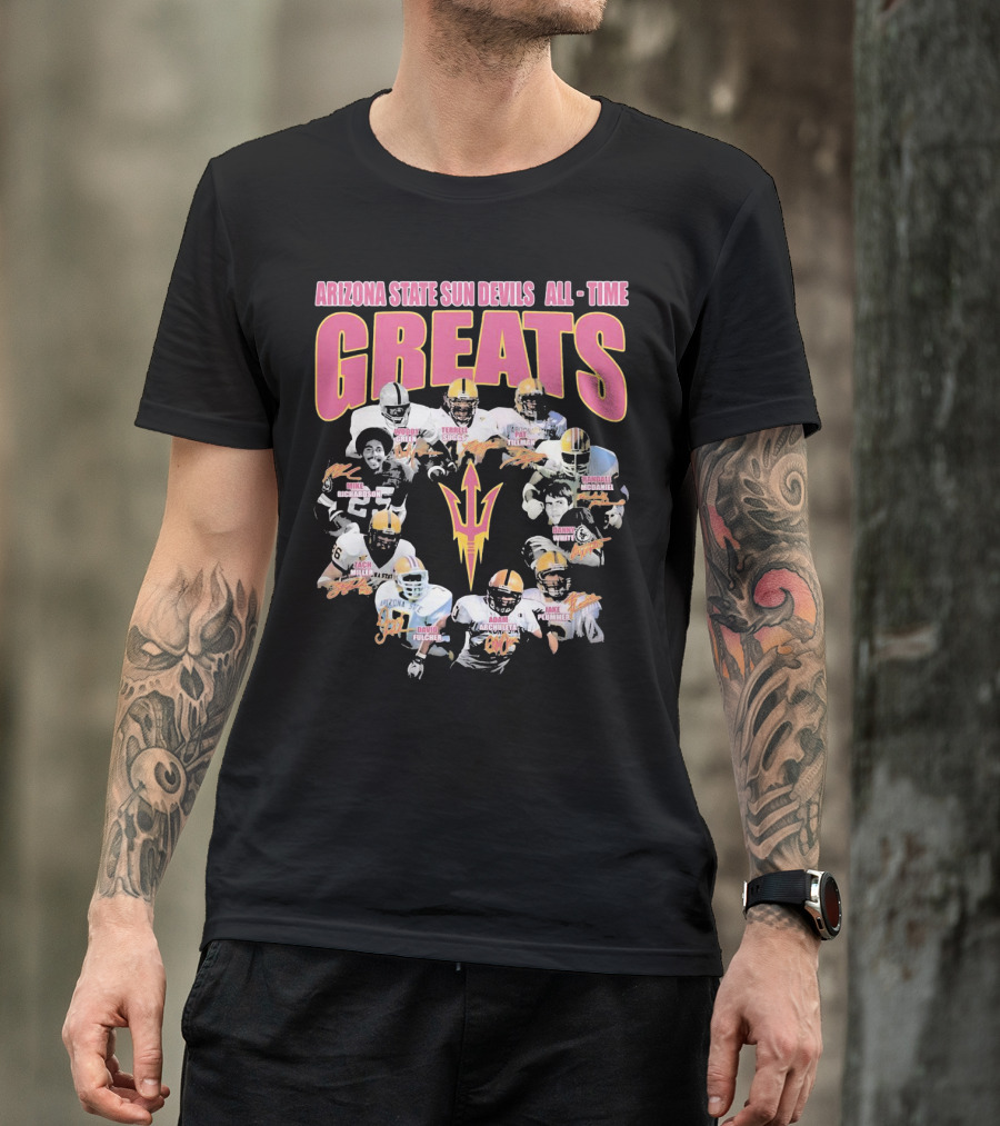 ARIZONA STATE SUN DEVILS ALL-TIME GREATS T-Shirt
