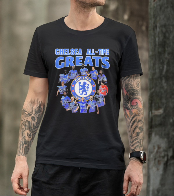 Chelsea All-Time Greats Featuring Legends Of Chelsea Football Club T-Shirt