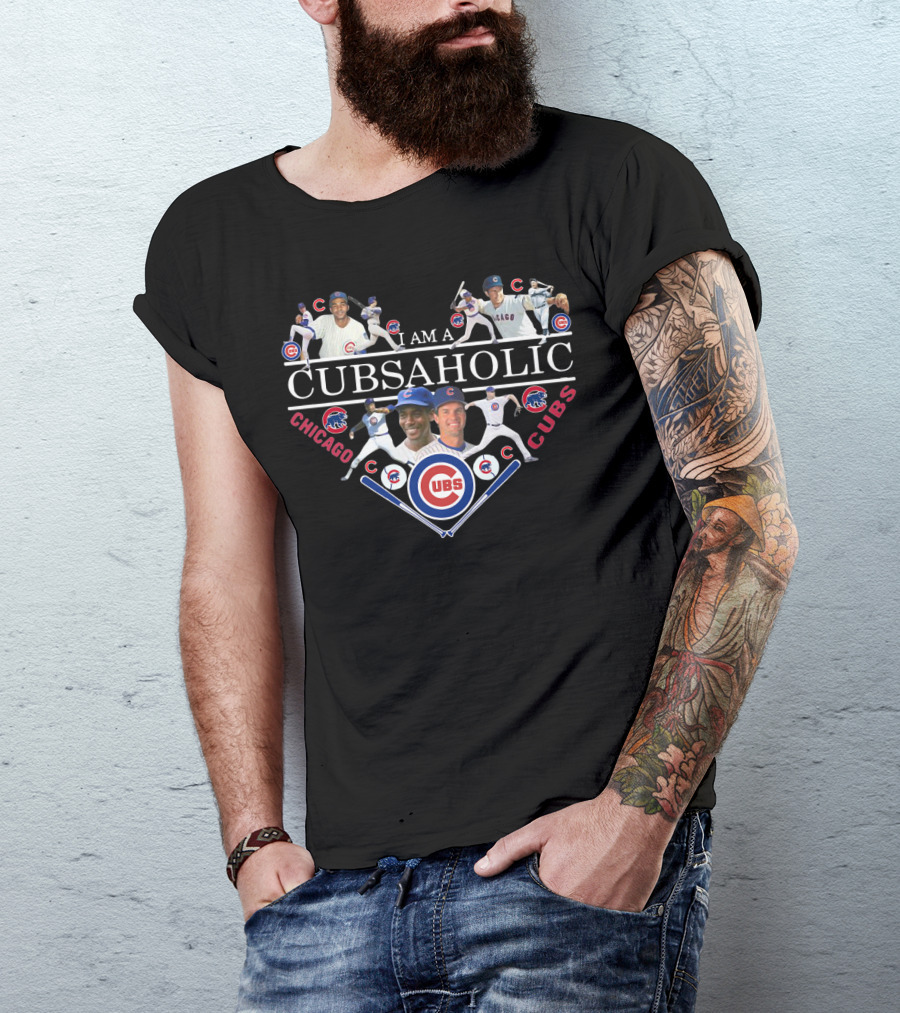 I Am A Cubsaholic Chicago Cubs T-Shirt