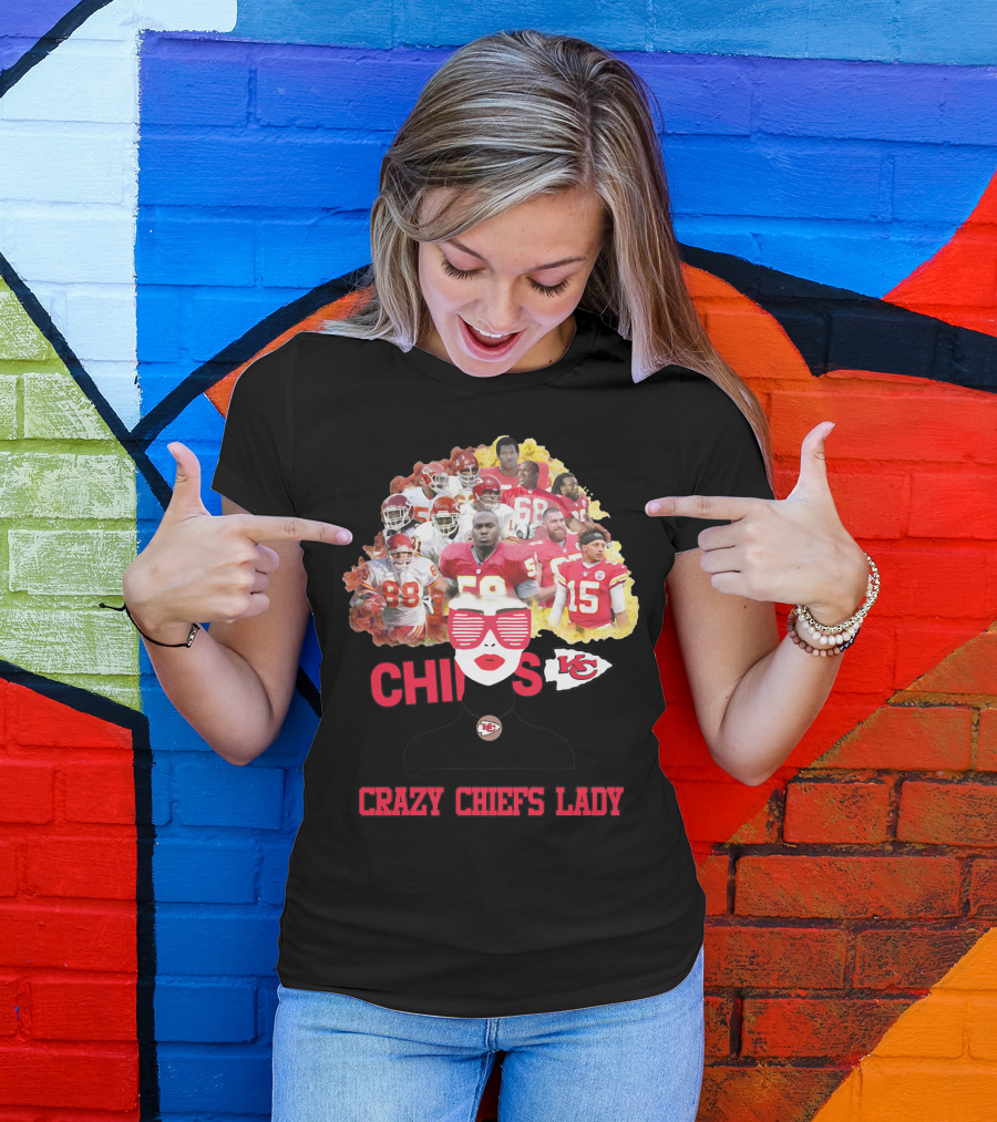 Crazy Chiefs Lady Chiefs Kansas City T-Shirt