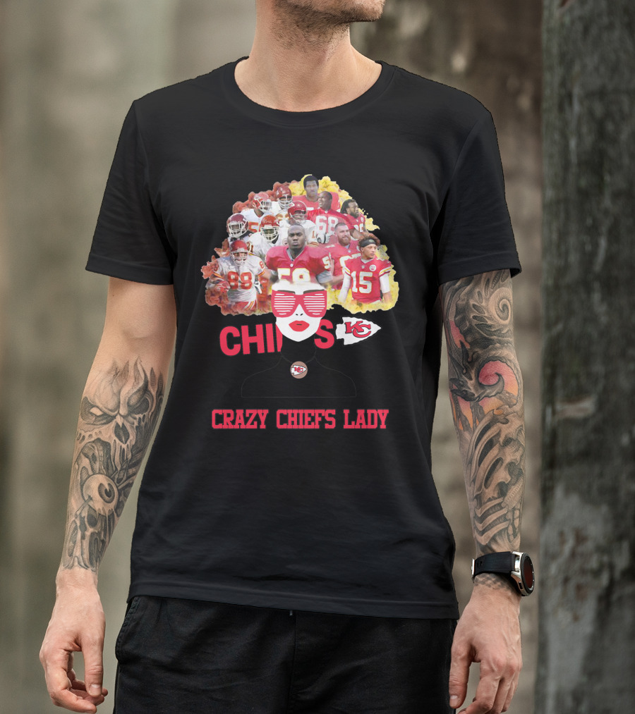 Crazy Chiefs Lady Chiefs Kansas City T-Shirt