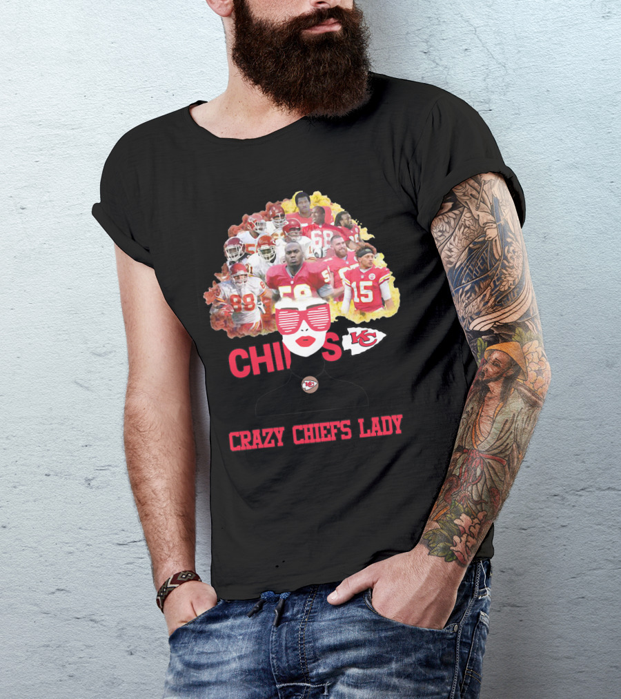 Crazy Chiefs Lady Chiefs Kansas City T-Shirt