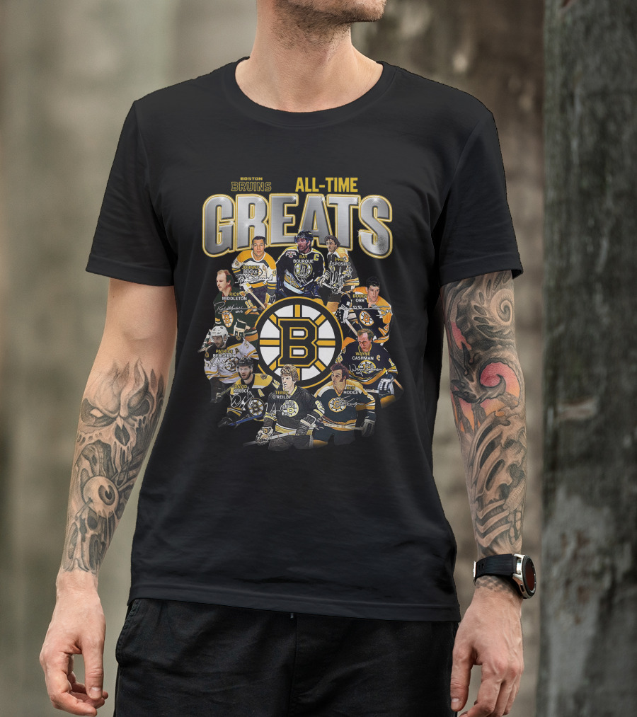 Boston Bruins All-Time Greats T-Shirt