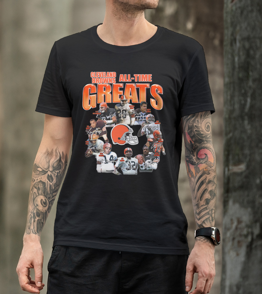 Cleveland Browns All-Time Greats T-Shirt