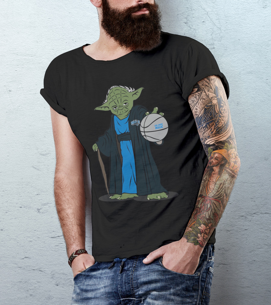 MASTER YODA ORLANDO MAGIC BASKETBALL T-Shirt