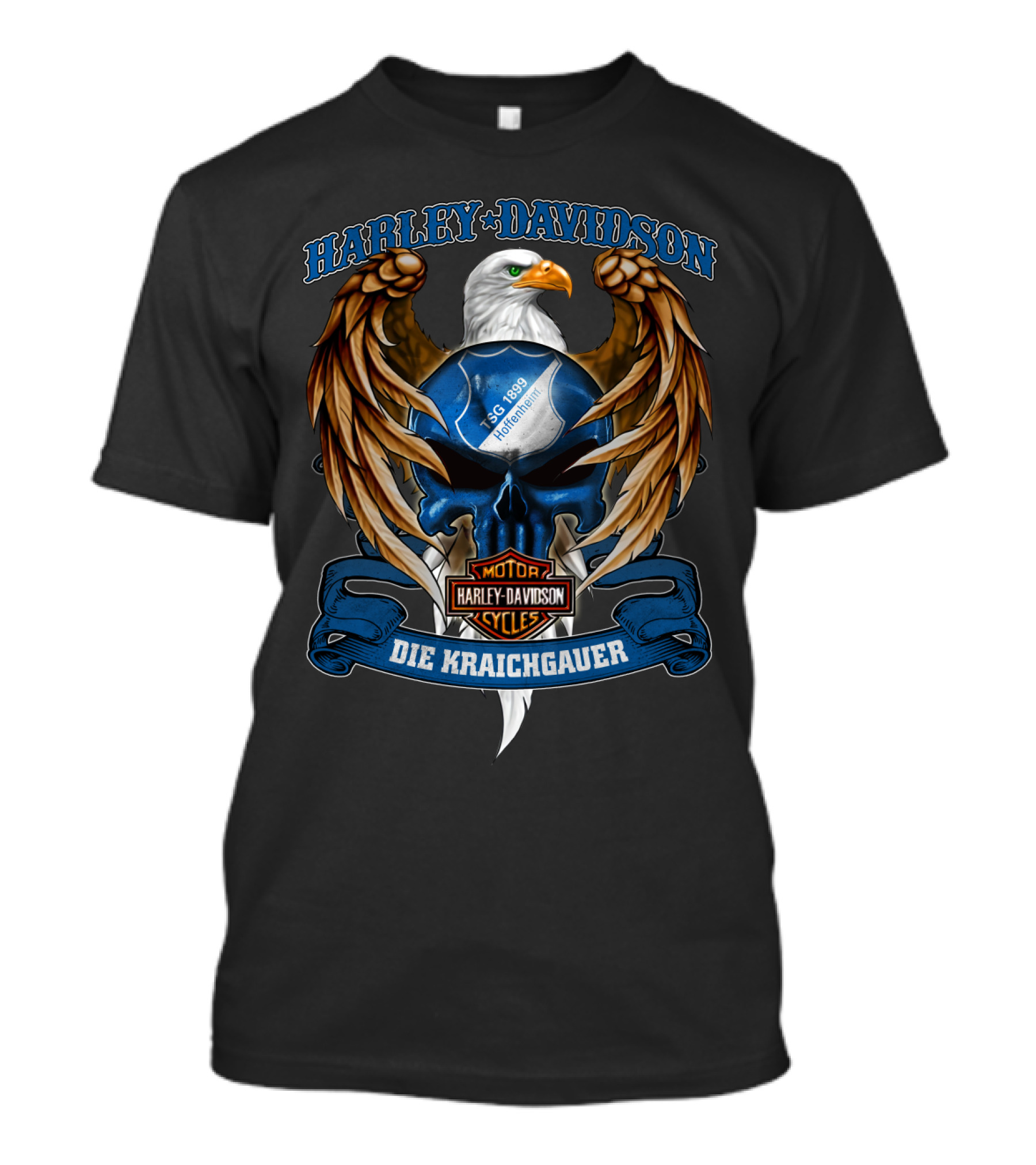 Harley Davidson Tsg 1899 Hoffenheim Die Kraichgauer Bundesliga Eagle T-Shirt