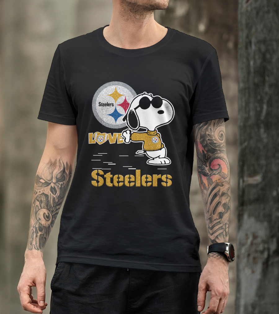 Snoopy Steelers Love Pittsburgh T-Shirt
