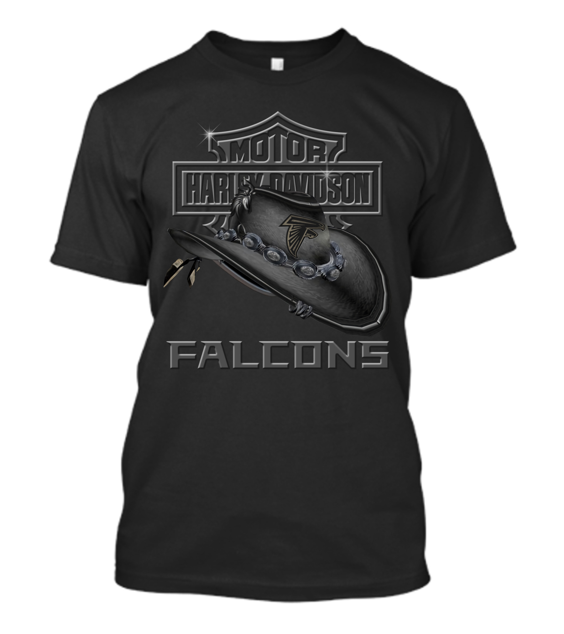 Motor Harley Davidson Falcons Atlanta T-Shirt