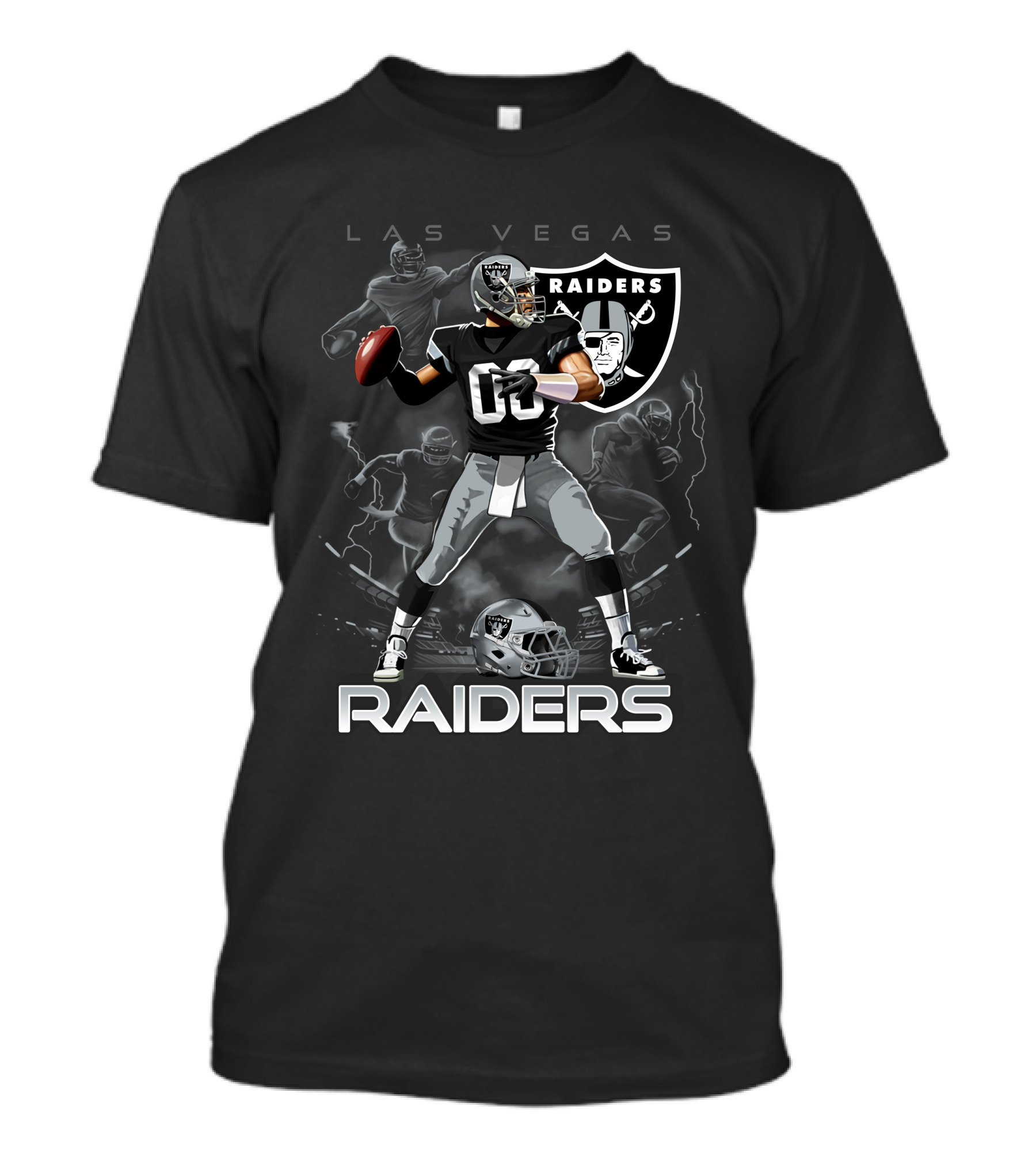 Las Vegas Raiders Football Quarterback Nfl Team T-Shirt