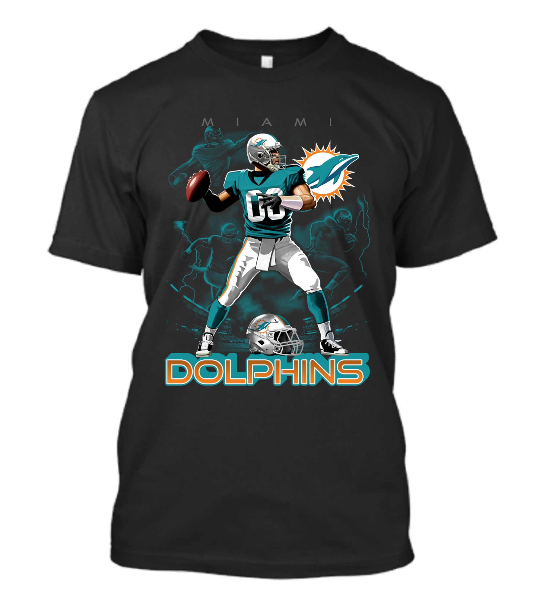 Miami Dolphins 13 Quarterback Football Legends T-Shirt