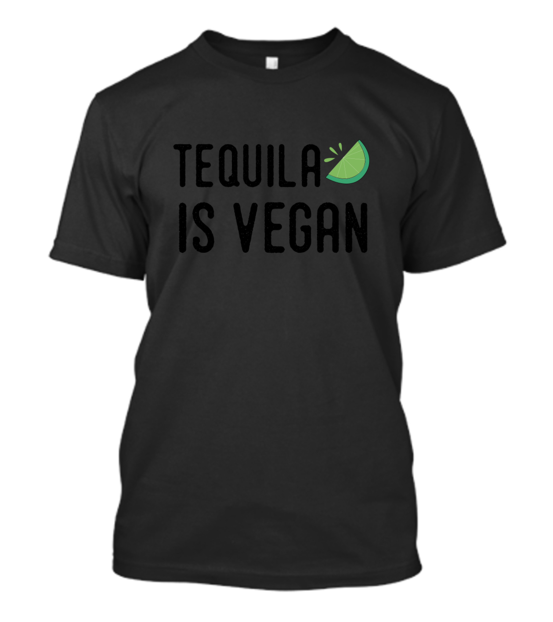 Tequila Is Vegan Lime Slice T-Shirt
