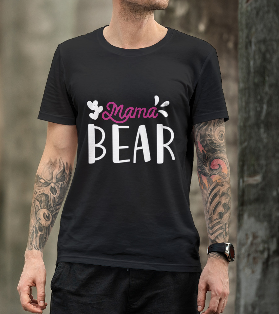 Mama Bear Heart Elements T-Shirt