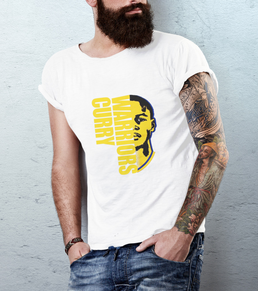 Warriors Curry Iconic Basketball Jersey Enthusiasts Premium T-Shirt