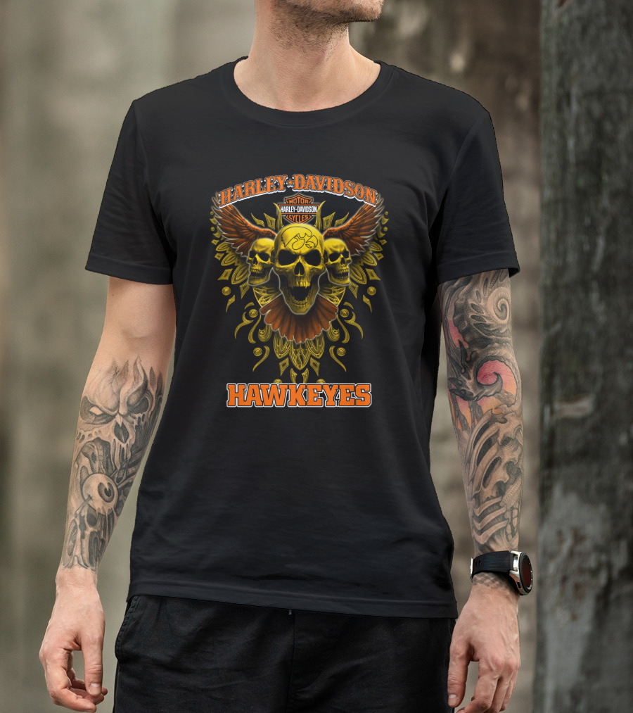 Harley Davidson Hawkeyes T-Shirt