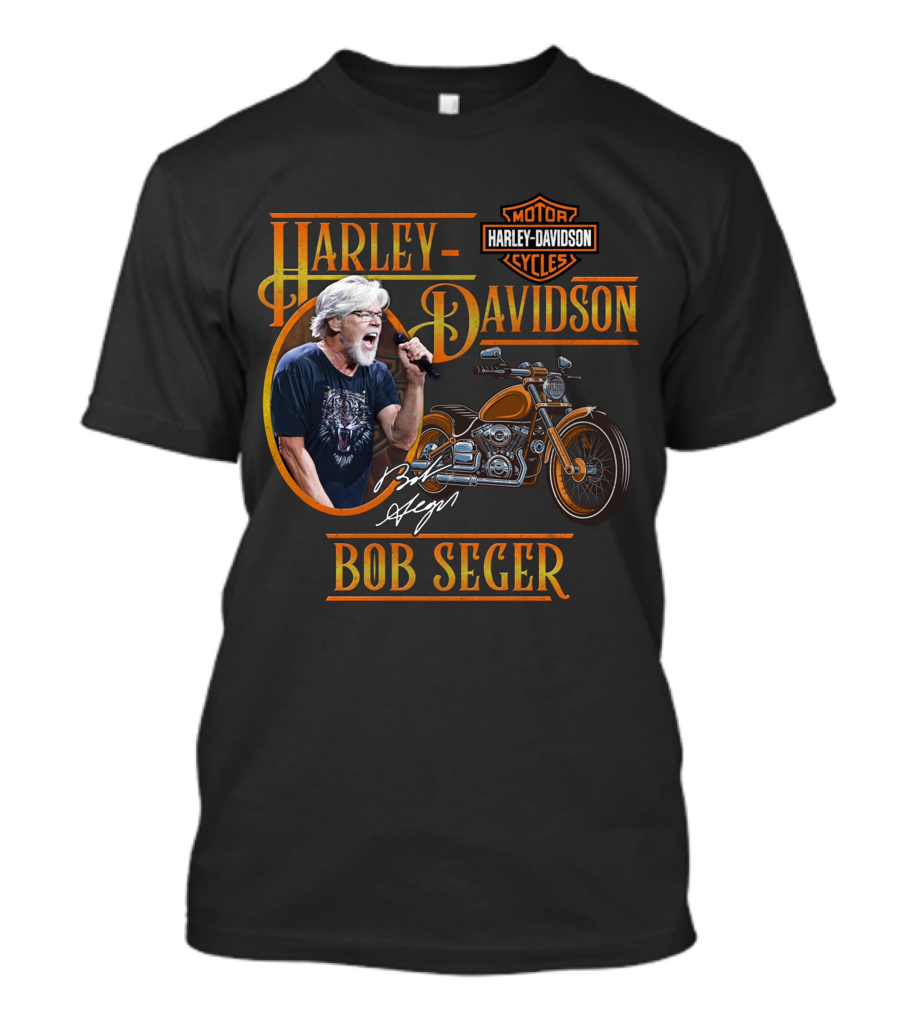 Harley Davidson Motor Cycles Bob Seger T-Shirt