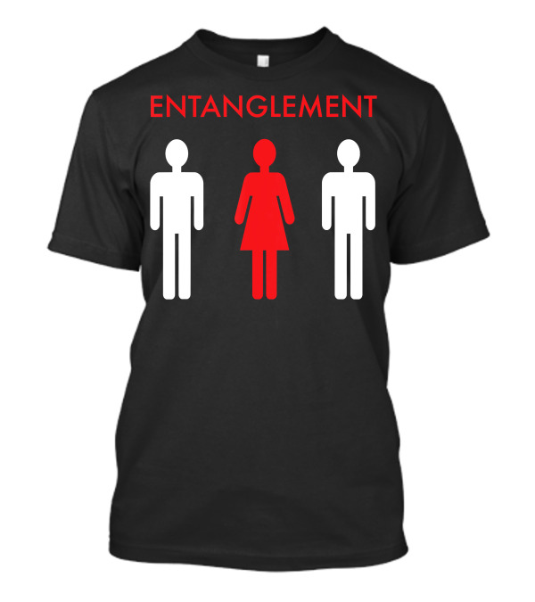ENTANGLEMENT Funny Entanglement Entangled Men T-Shirt