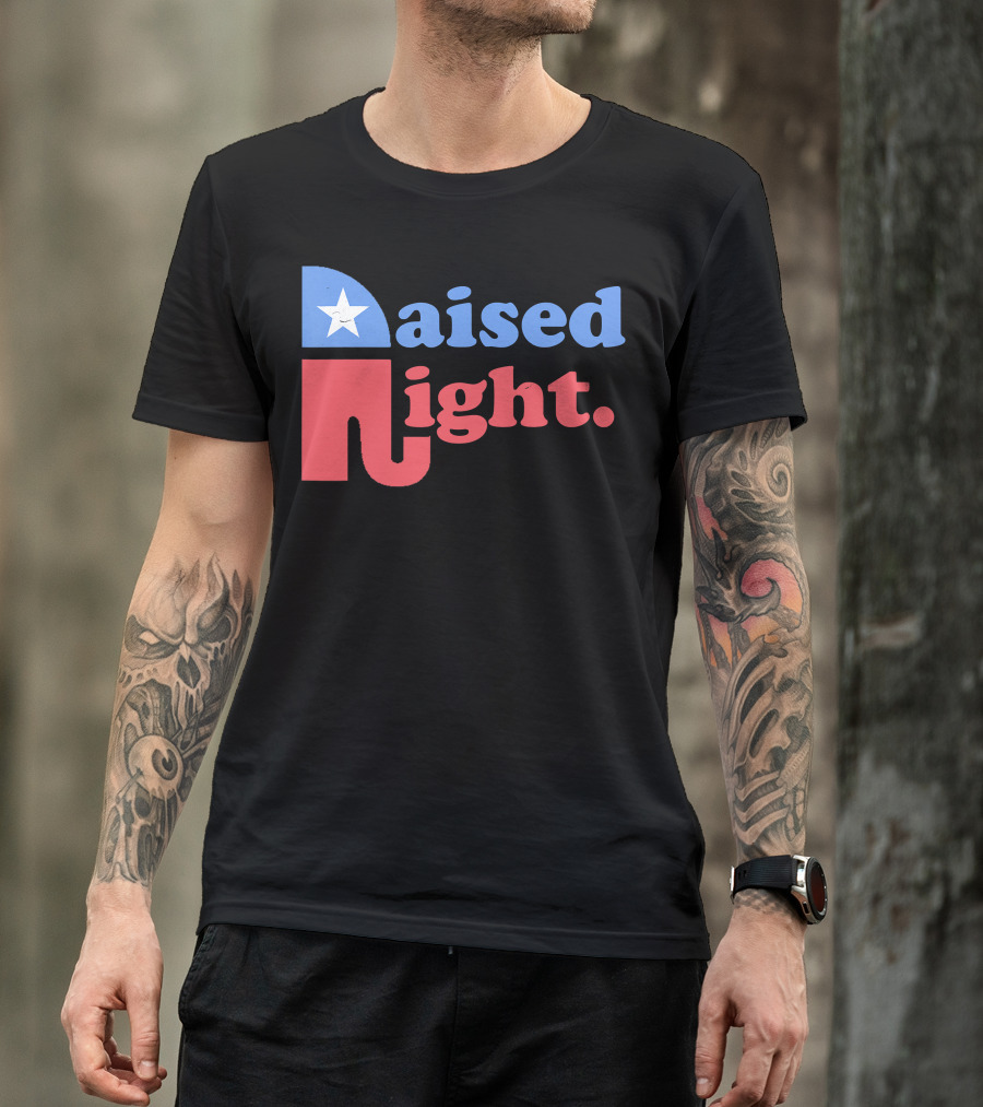 Raised Right Republican Elephant Star T-Shirt