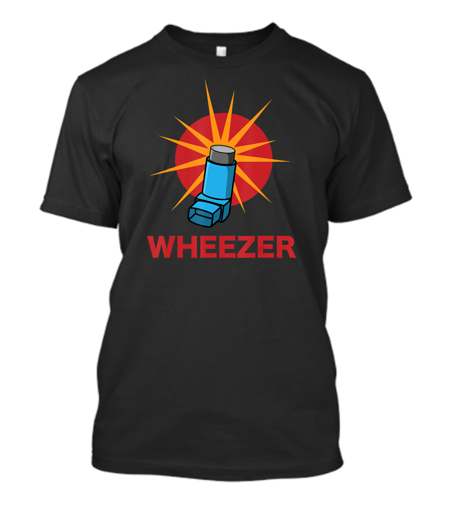 Wheezer Inhaler Funny Asthma Allergy Awareness T-Shirt