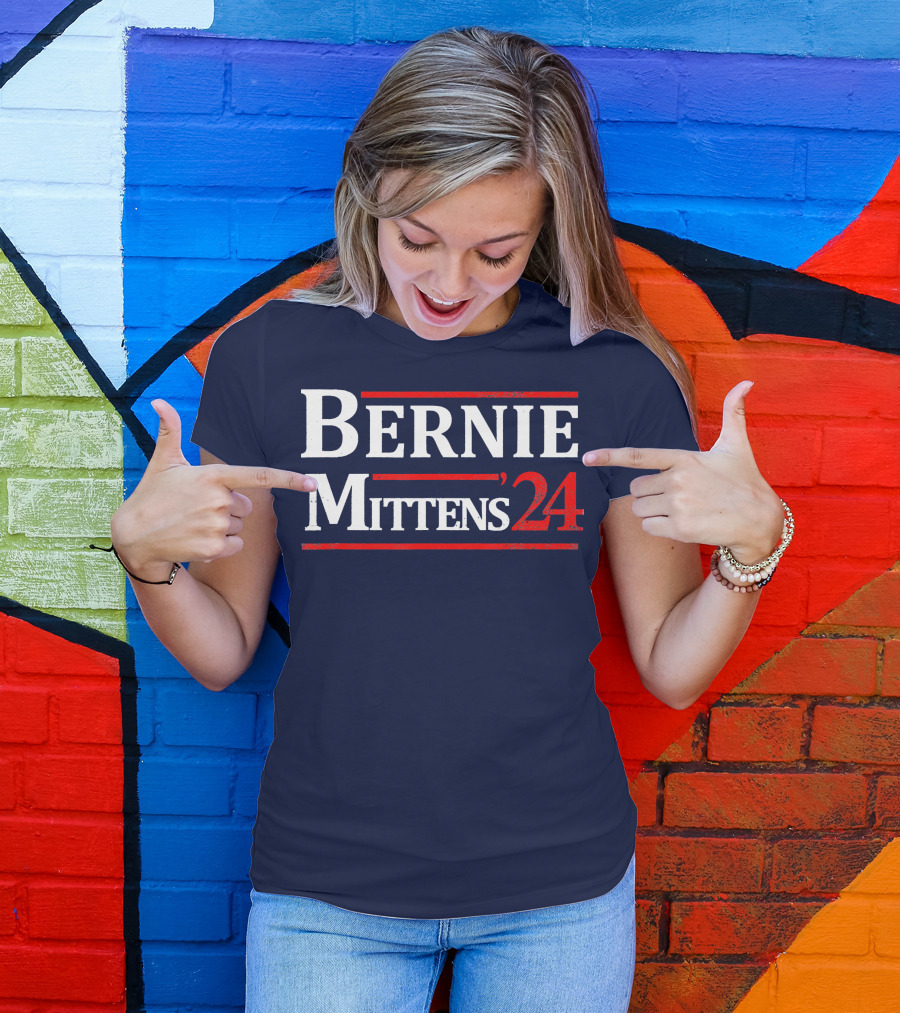 Bernie Mittens 24 Joke Bernie Sanders T-Shirt
