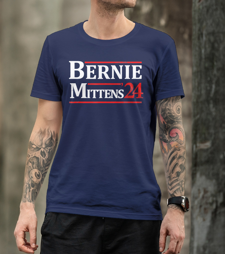 Bernie Mittens 24 Joke Bernie Sanders T-Shirt