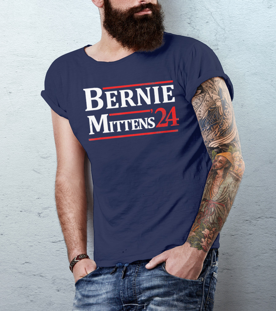 Bernie Mittens 24 Joke Bernie Sanders T-Shirt