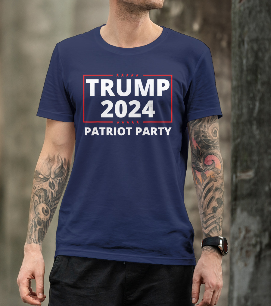 Trump 2024 Patriot Party Populist Liberty T-Shirt