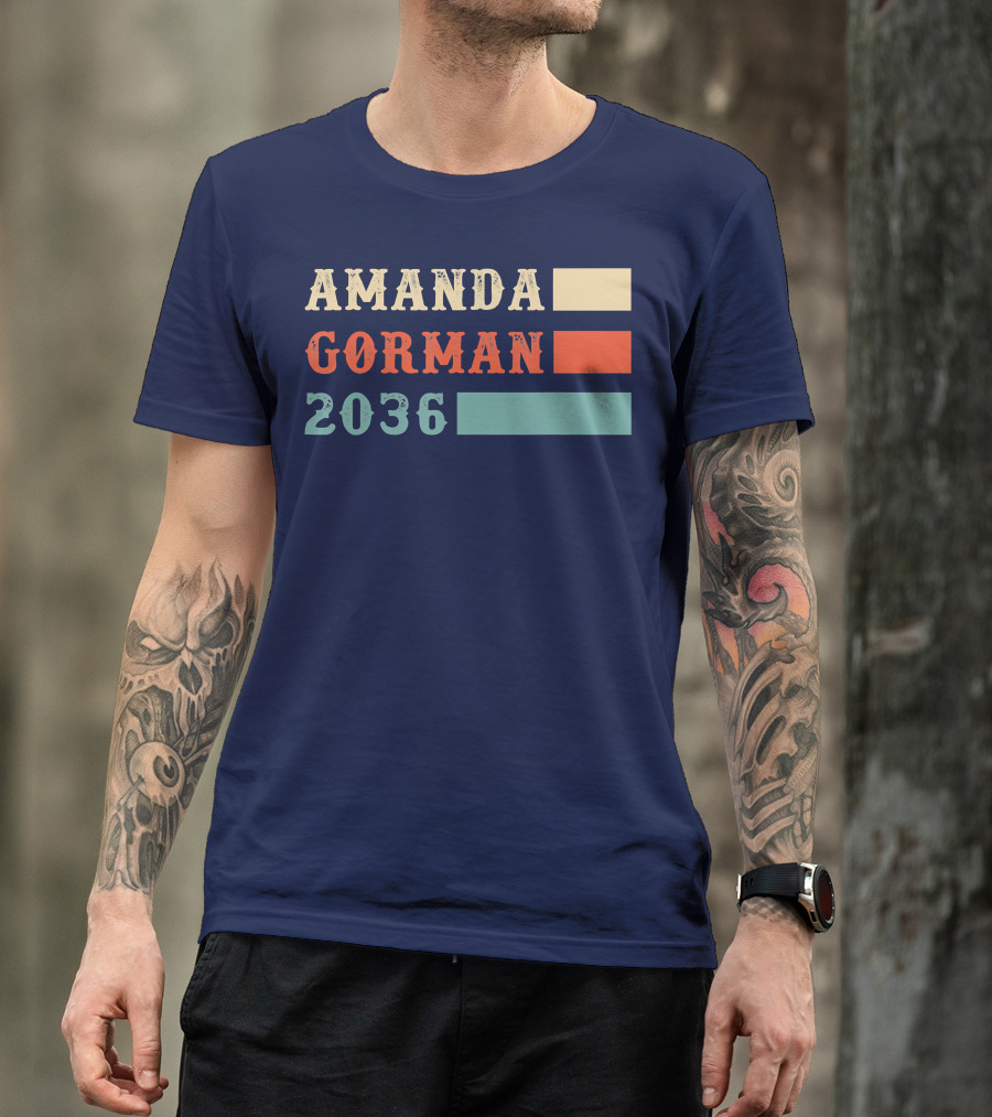 Amanda Gorman 2036 Vintage Poet T-Shirt