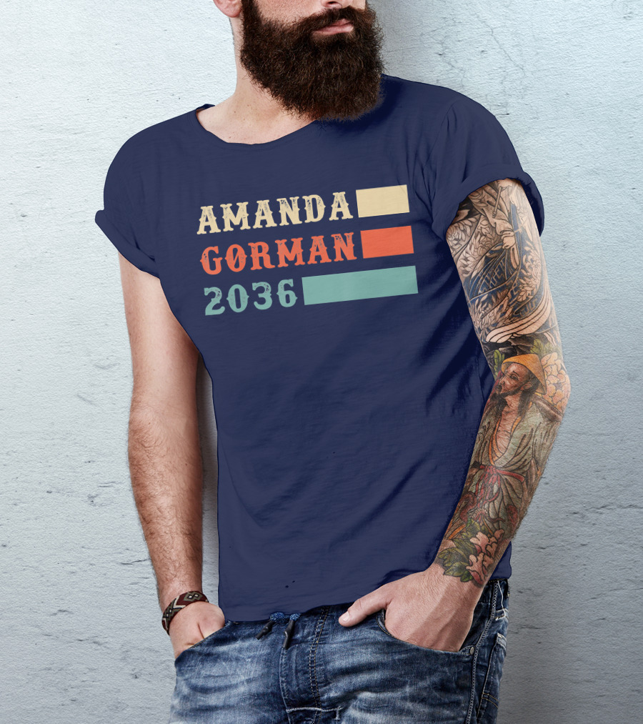 Amanda Gorman 2036 Vintage Poet T-Shirt