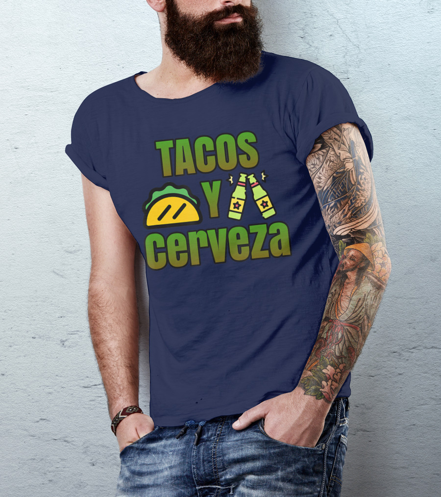 Tacos Y Cerveza Cinco De Mayo Beer Fest T-Shirt