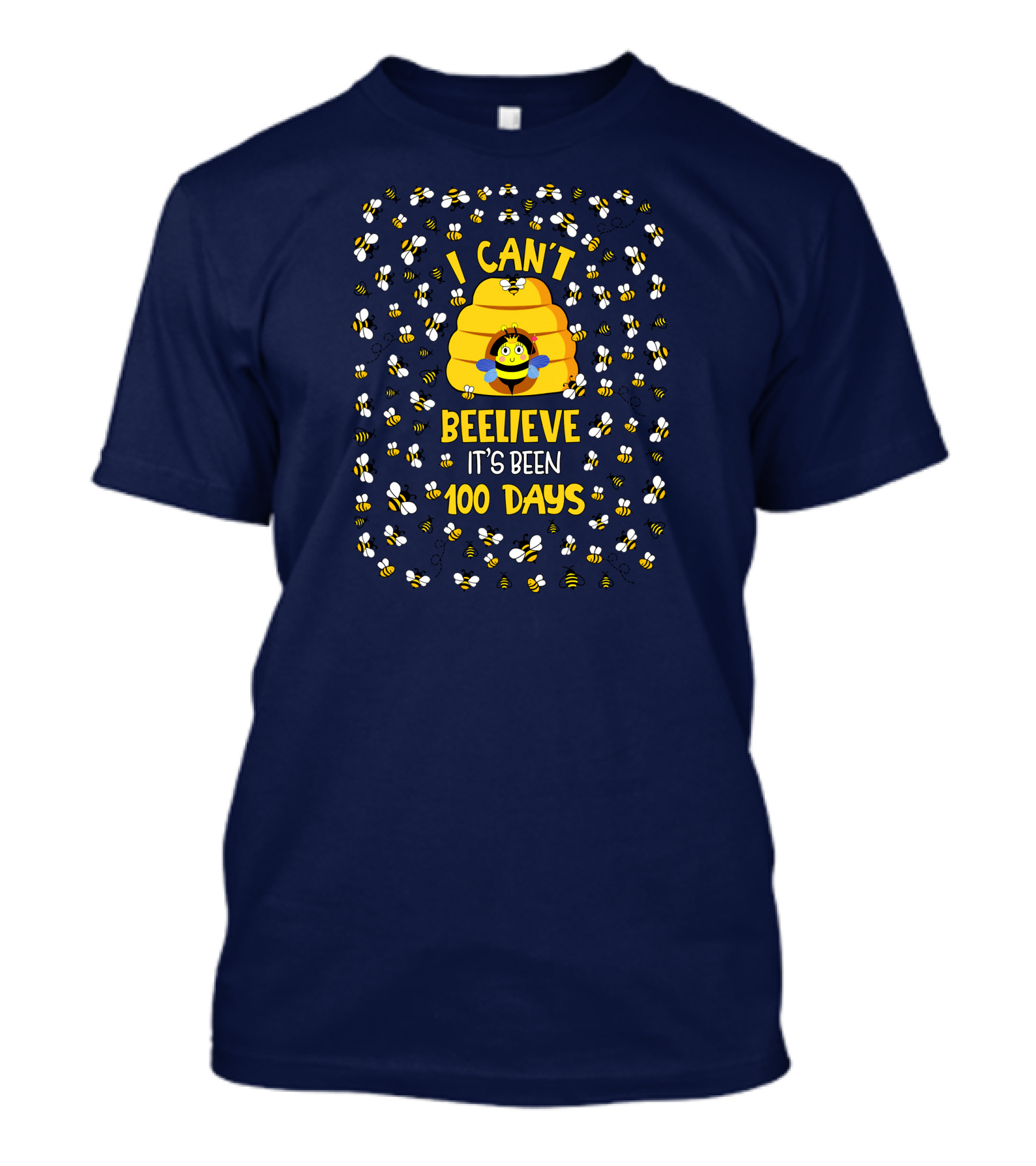 I Can't Beelieve It's Been 100 Days Bees Lover Student T-Shirt