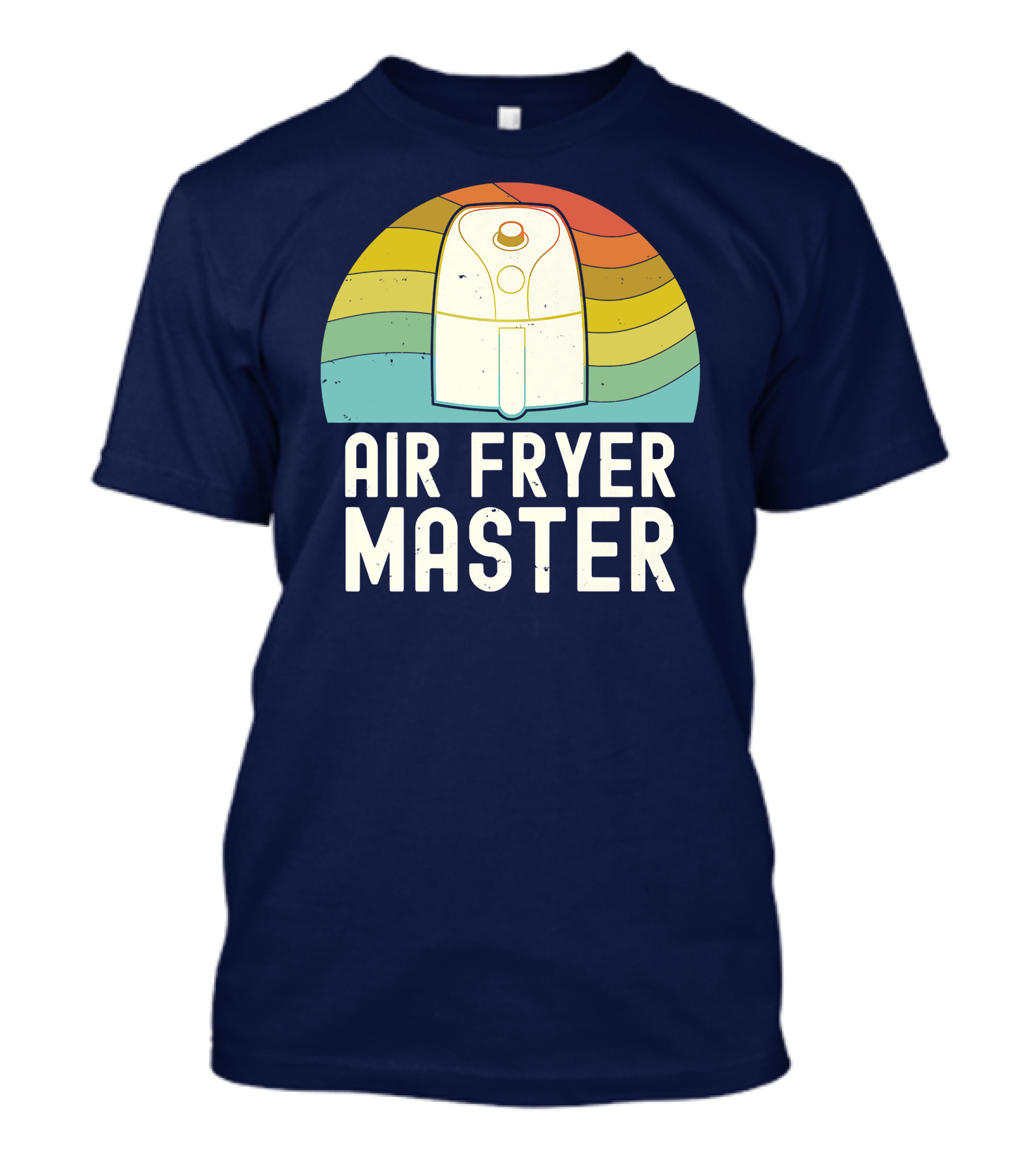 Air Fryer Master Cook Food Lover Retro Vintage Style Foodie T-Shirt