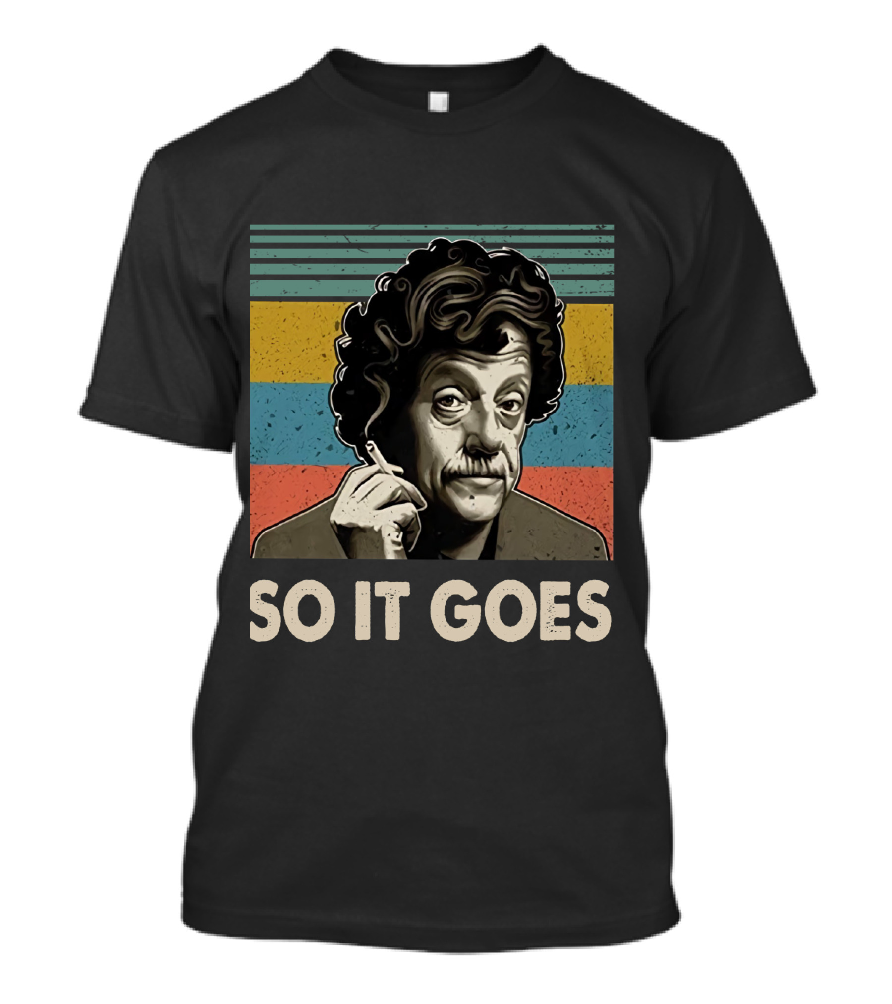 Kurt Vonnegut So It Goes T-Shirt