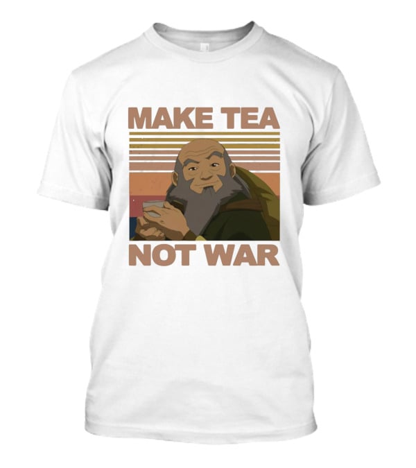 Uncle Iroh Make Tea Not War Retro T-Shirt