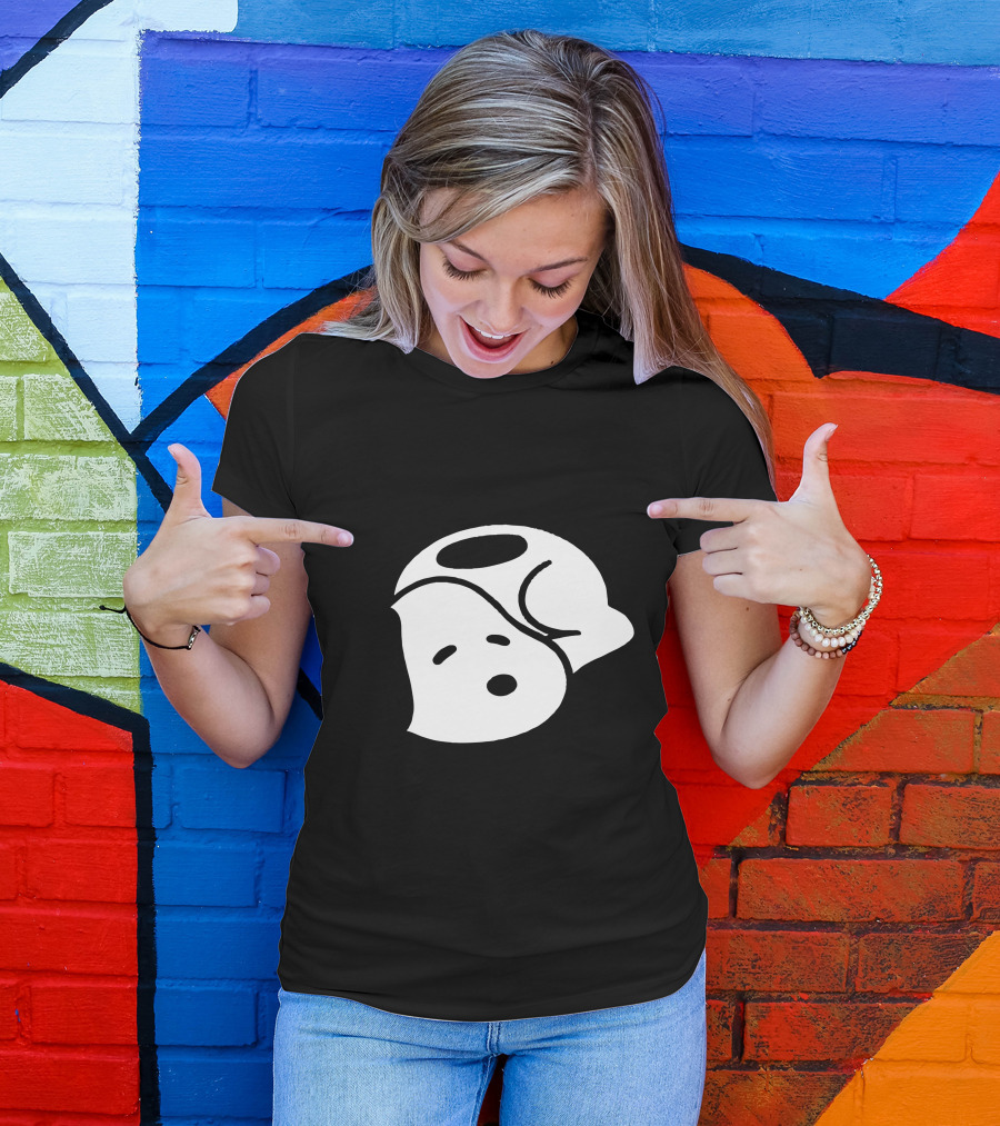Baby Snoopy Sleeping Peanuts Character T-Shirt
